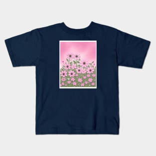 Auntie Says, Look at the flowers Kids T-Shirt